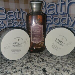 🎉 NEW WHIPPED HONEY & VANILLA AND VANILLA ROMANCE BUNDLE